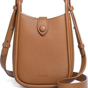 Small Crossbody Bags for Women Trendy PU Leather Cell Phone Purse Wallet with Ad